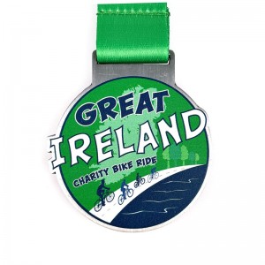 스포츠 메달 공장 금속 자전거 메달 맞춤형 3D 자전거 메달
